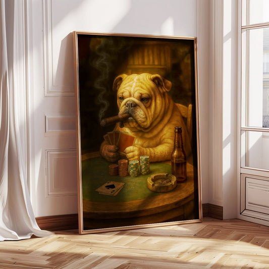 Love Poker, Home Decor Gift, Canvas, Poster