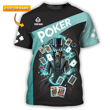 Unisex Shirt - Custom Text Shirt Poker