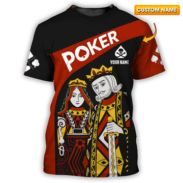 Unisex Shirt - Custom Poker Lover Shirt