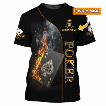 Unisex Shirt - Custom Poker 3D Shirt