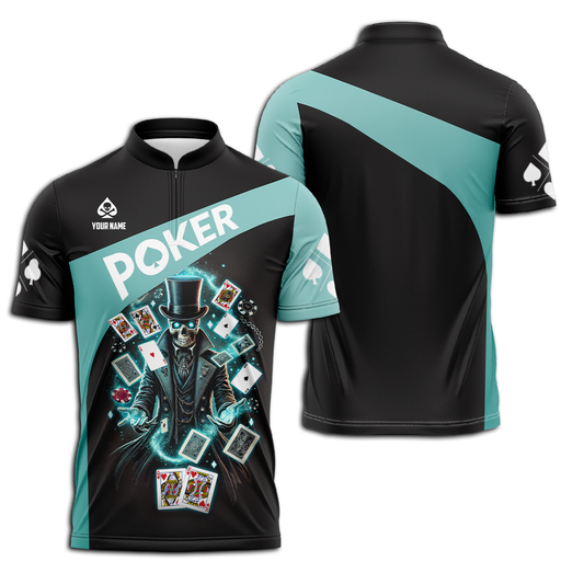 Unisex Shirt - Custom Text Shirt Poker